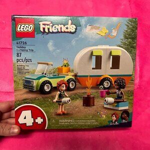 LEGO Friends Holiday Camping Trip Building Set NIB 41726 Toy